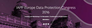 IAPP EUROPE DATA PROTECTION CONGRESS