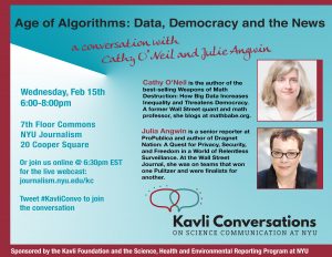 Age of Algorithms: Data, Democracy and the News @ Arthur L. Carter Journalism Institute