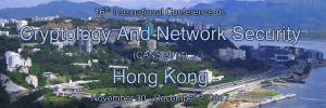 16th International Conference on Cryptology And Network Security (CANS 2017) @ Hong Kong | New Territories | Hong Kong